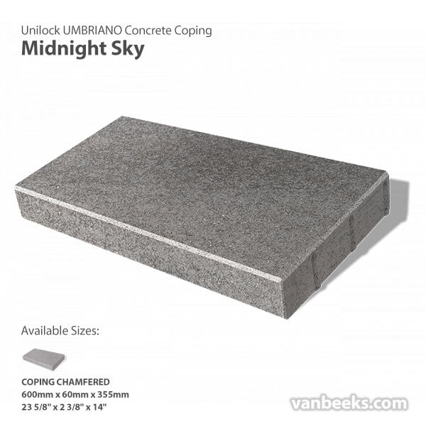 Unilock Umbriano Concrete Coping
